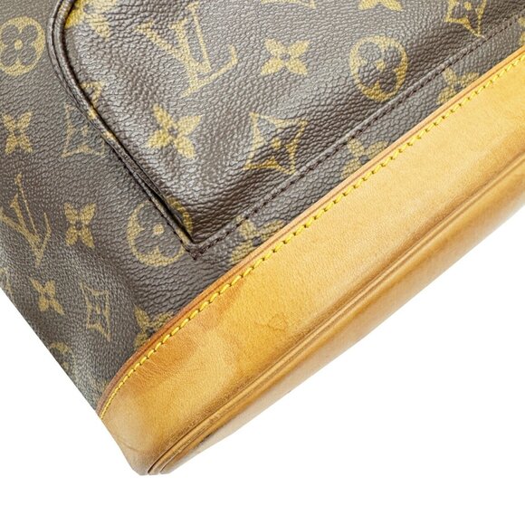 LOUIS VUITTON Authentic Brown Monogram Canvas Backpack - Picture 7 of 13